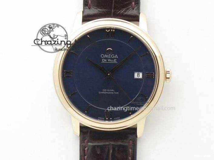 0328 Seamaster Pro Chrono RG Best Edition Black Ceramic Black Dial On RG Bracelet A ComfortFit 8130